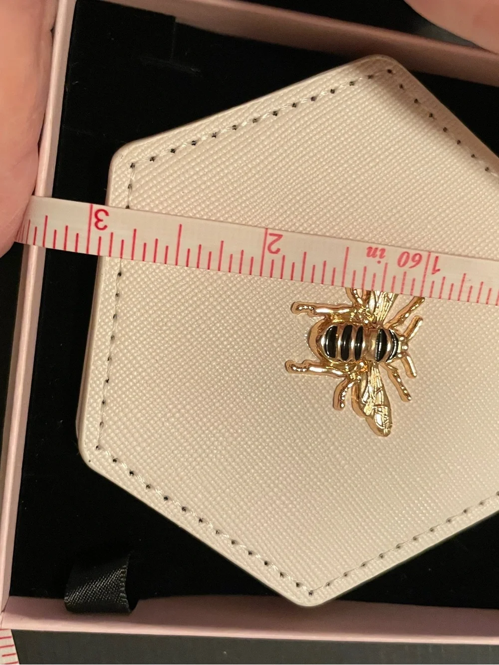 Mirror beautiful ornate bee